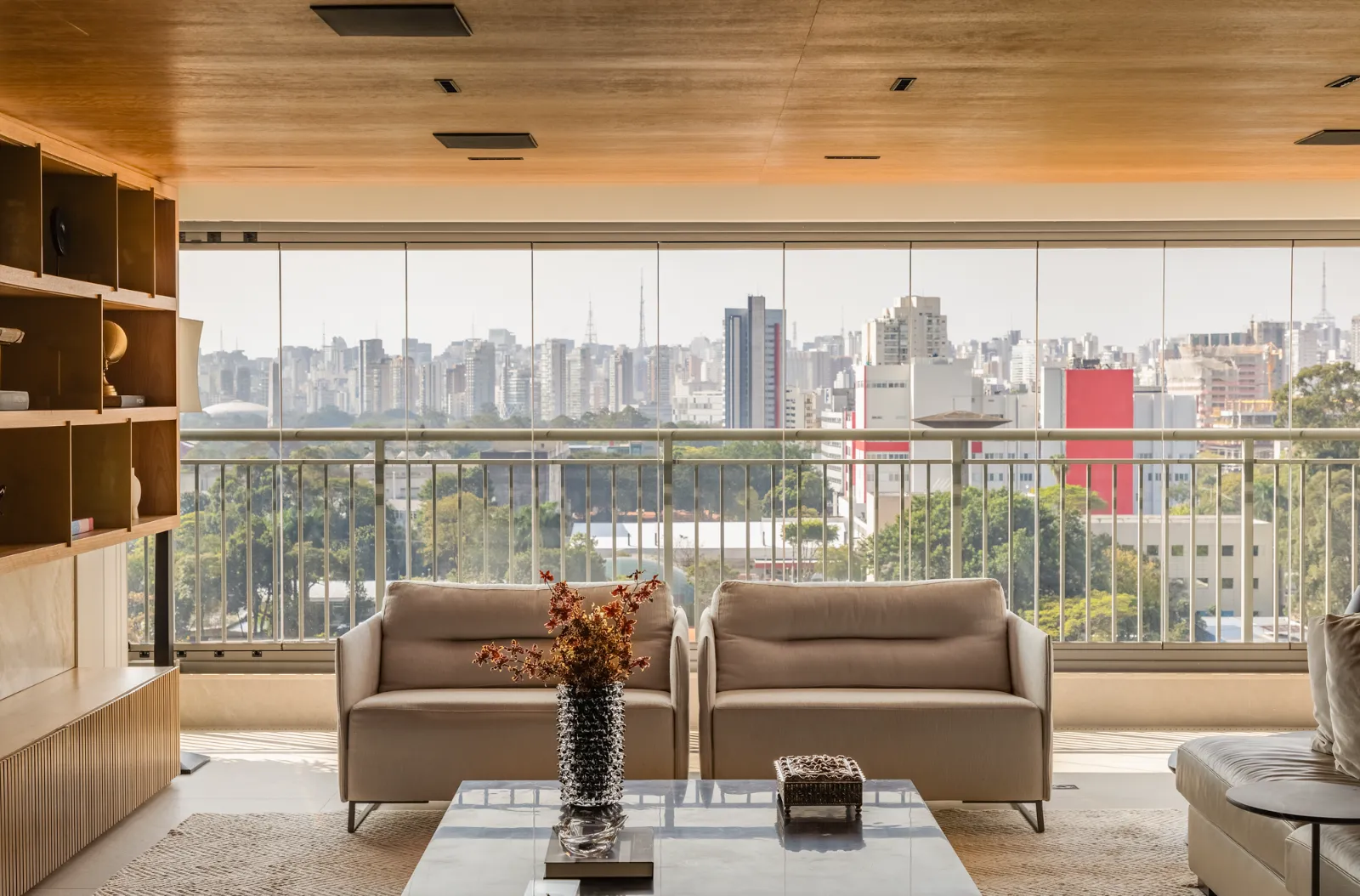 Apartamento Andorinha, sala ampliada e aconchegante